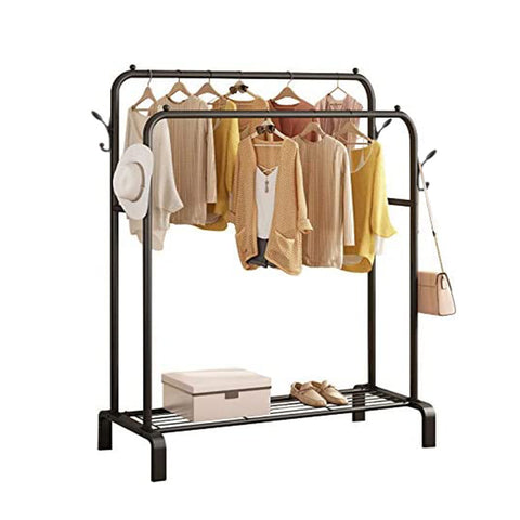 ستاند معدني دبل للملابس متعدد الإستخدام Double multi- use metal clothes stand
