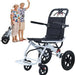 كرسي متحرك قابل للطي محمول خفيف الوزن Lightweight portable folding wheelchair  أدوات صحية