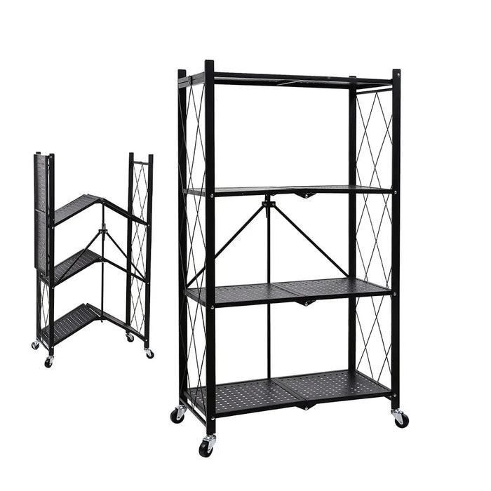 ارفف معدنية قابلة للطي 4 طبقات 4-Shelf Mild Steel Folding Storage Rack -  