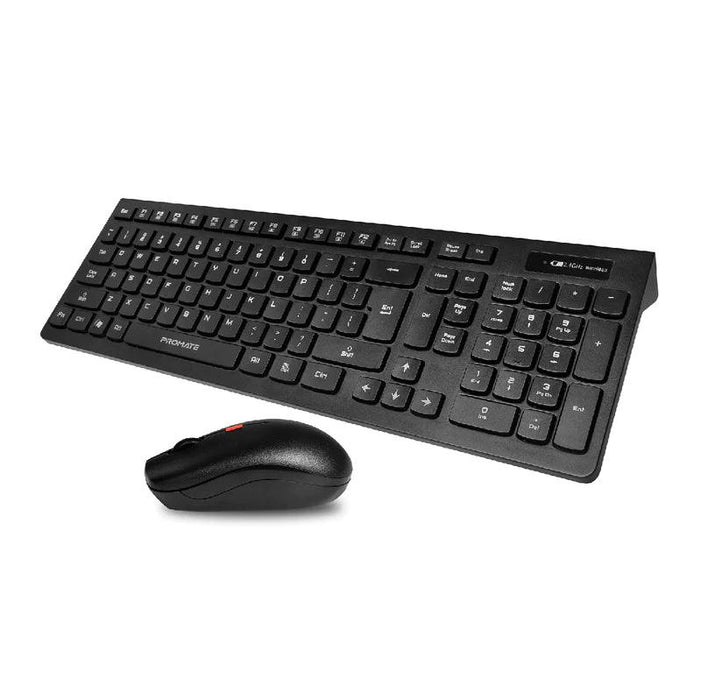 PROMATE ProCombo-12 Sleek Profile Full Size Wireless Keyboard & Mouse  keyboard and mouse