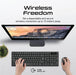 PROMATE ProCombo-12 Sleek Profile Full Size Wireless Keyboard & Mouse  keyboard and mouse