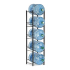 رف معدني حامل القارورة (5 رفوف) Water Storage Rack For 5 Bottles 