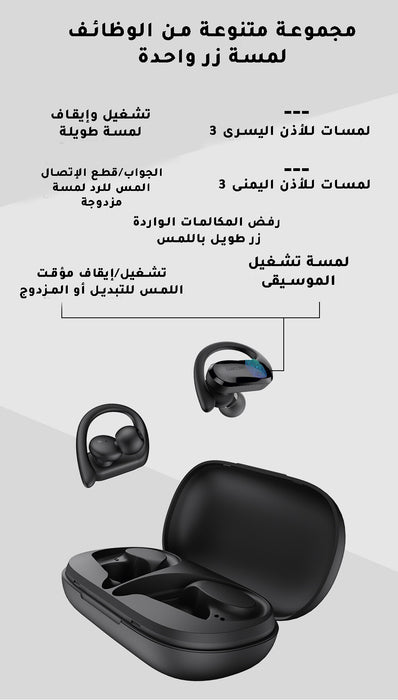 سماعة رياضية من (SPORT EARPHONES (DACOM  الكترونيات