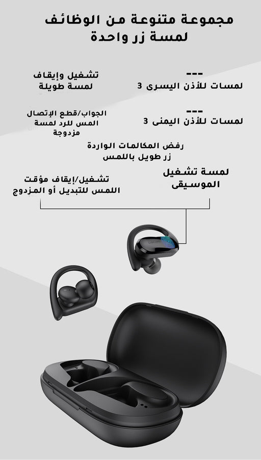 سماعة رياضية من (SPORT EARPHONES (DACOM  الكترونيات