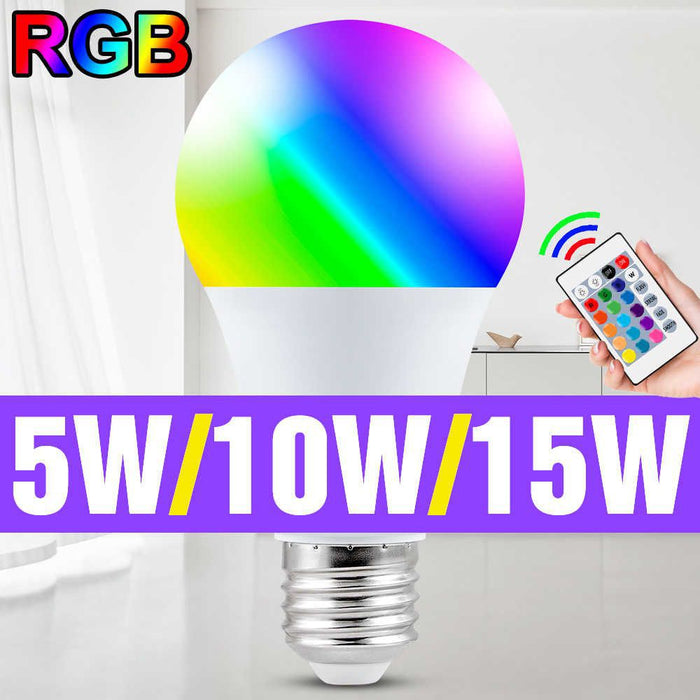 لمبة (ضوء ليد)ملون LED Color ful  إضاءة