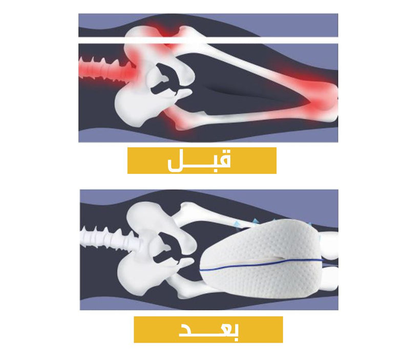 مخده للنوم بين الساقين  أدوات صحية