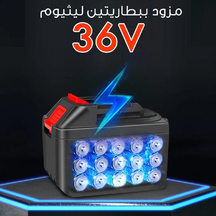 منشار لقص وتقليم الشجر يعمل بالبطارية V36 6inch Mini Electric Chainsaw  عدد صناعية وصيانة