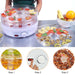 آلة تجفيف الطعام 5 طبقات 350 واط Food Dehydrator  أدوات المطبخ