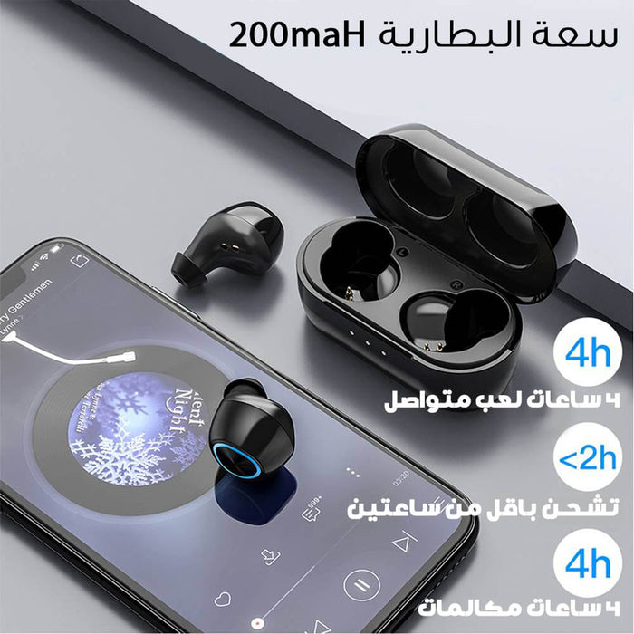 سماعات لاسلكية تعمل على البلوتوث Remax TWS-16 Bluetooth 5.0 True Wireless Earphones  إكسسوارات هاتف وكمبيوتر