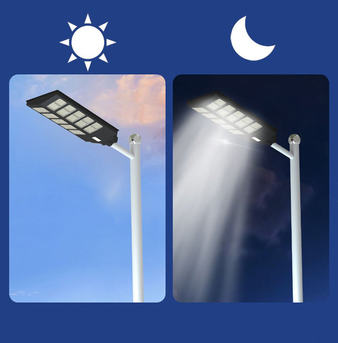 كشــــاف إضاءة ليد يعمل بالطاقة الشمسية LED Solar Light private street lamp without electricity  إضاءة