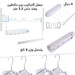 منشر للغسيل قابل للسحب يعلق على الحائط 4 حبال Retractable Laundry Rope Hanger 4 Lines  أدوات منزلية