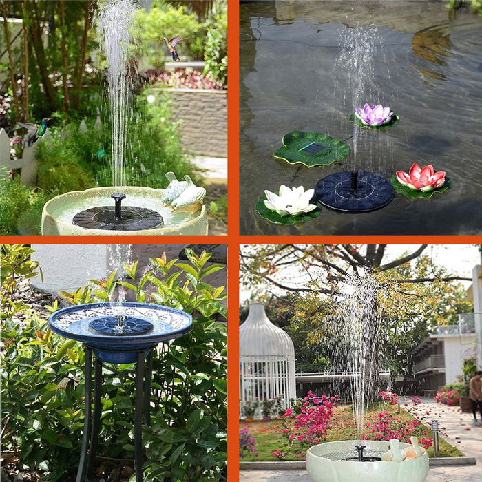 نافــورة سحرية تعمل بالطاقة الشمسـية the solar powered magic fountain  أدوات منزلية