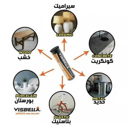 معجون لاصق سحري قوي Clay Magic Strong Power Glue  عدد صناعية وصيانة