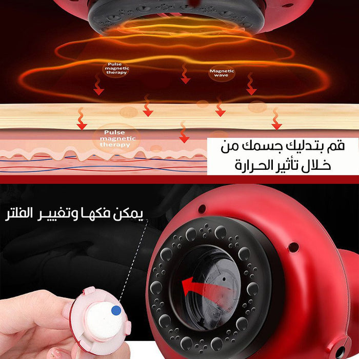 جهاز مساج إسترخاء العضلات يعمل بالشحن  أدوات صحية