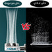 دش مع مروحة مع فلتر معالج للشعر والبشرة Shower With Fan And Filter For Hair And Skin Treatment 