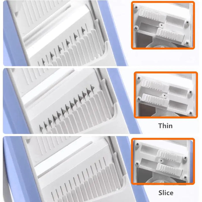 مفرمة تقطيـع البطاطس والخضار متعددة الإستخدام Safe Slice Mandoline -  