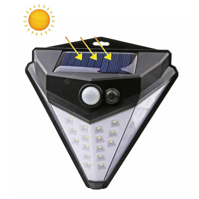 ضوء ليد الطاقة الشمسية solar induction lamp الماسة -  