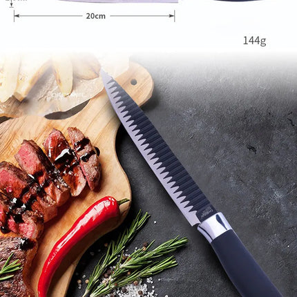 طقم سكاكين 6 قطع 6Pcs Kitchen Knife Set 