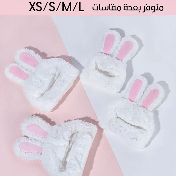 طاقية للقطط على شكل أرنب Rabbit Shaped Cat Hat -  مستلزمات حيوانات