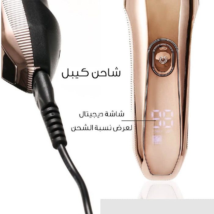 VGR 293 ماكينة حلاقة للرجال مع شاشة ديجيتال Professional Hair Clipper with LED Display  مستلزمات رجالية