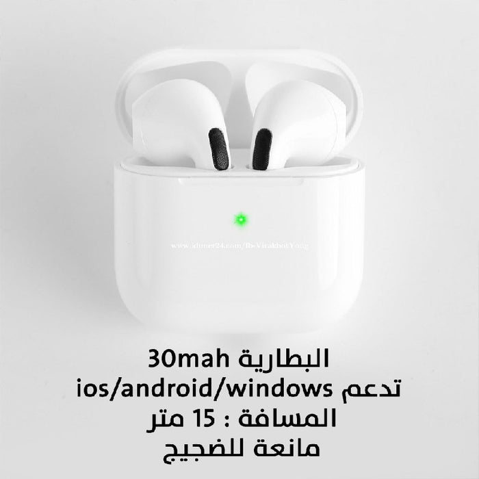 سماعات أذن لاسلكية ضد الماءBudi TWS Wireless Earbuds  الكترونيات