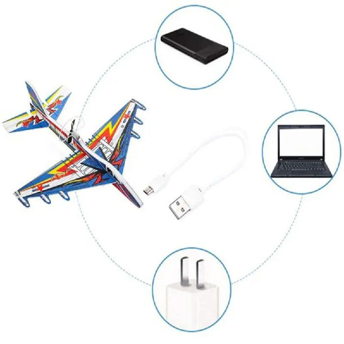 لعبة الطائرة الهوائية تعمل بالشحن F-16 Airplane toy powered by charging -  