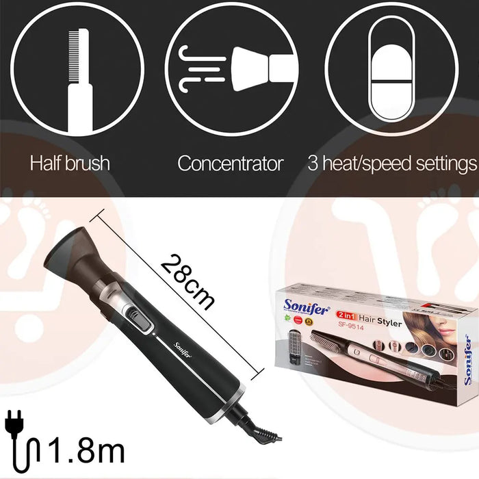 فرشاة ومصفف الشعر Hair Styler Sf-9532 -  