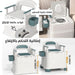 مرحاض لكبار السن ونساء الحوامل متعدد الإستخدام Multi-use Toilet For The Elderly And Pregnant Women -  