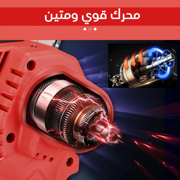 منشار لقص وتقليم الشجر يعمل بالبطارية V21 6inch Mini Electric Chainsaw -  