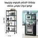 رفوف تخزين المنزلية متعددة الطبقات Kitchen Rack Multi-layer Adjustable Storage Cabinet -  