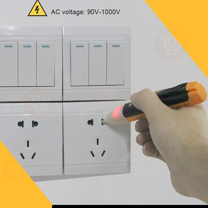 قلم فحص الكهرباءVoltage Electricity Tester Contact Sensor 90-1000V  الكترونيات