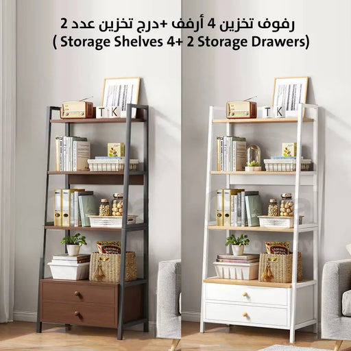 رفوف تخزين 4 أرفف +درج تخزين عدد 2 ( Storage Shelves 4+ 2 Storage Drawers) -  