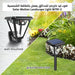 ضوء ليد خارجي للحدائق يعمل بالطاقة الشمسية Solar Motion Landscape Light W791-2 -  