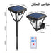 ضوء ليد خارجي للحدائق يعمل بالطاقة الشمسية Solar Motion Landscape Light W791-2 -  