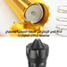 كشاف على شكل قنوة cree aluminium alloy multi purpose flashlight  مستلزمات إضاءة