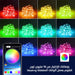 ضوء ليد متعدد الألوان يتغير بالصوت 10 متر SMART FAIRY LIGHTS IC-RGB -  