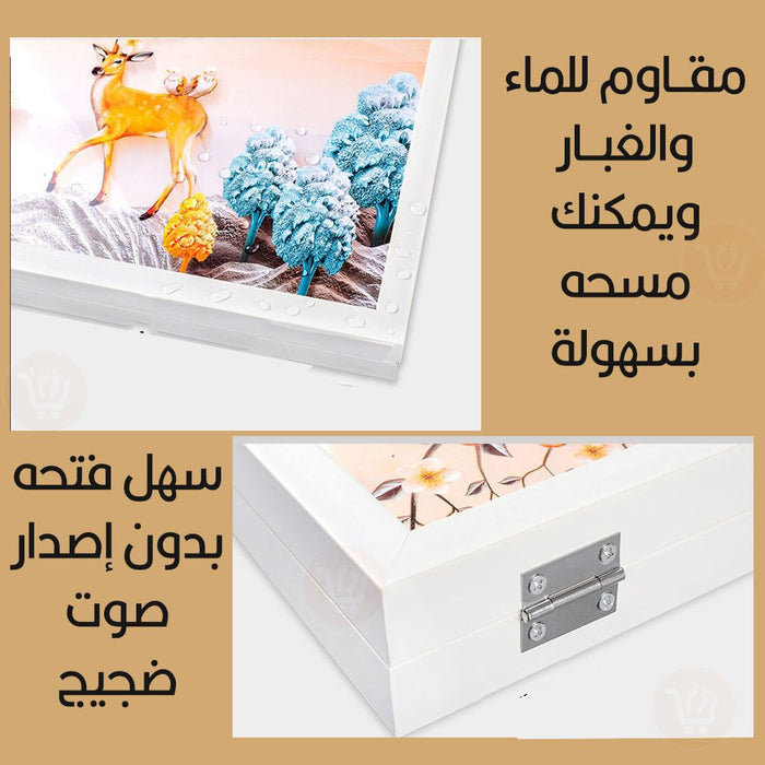 برواز بتصميم عصري لتغطية صندوق الكهرباء Home Decor Cover Decorative Painting Electric Switch Box  الكترونيات