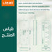 75689وصلة كهربائية بـ5 مقابس و6 مداخل Ldnio SC5614Extension Power Socket 3.4A 6USB  الكترونيات