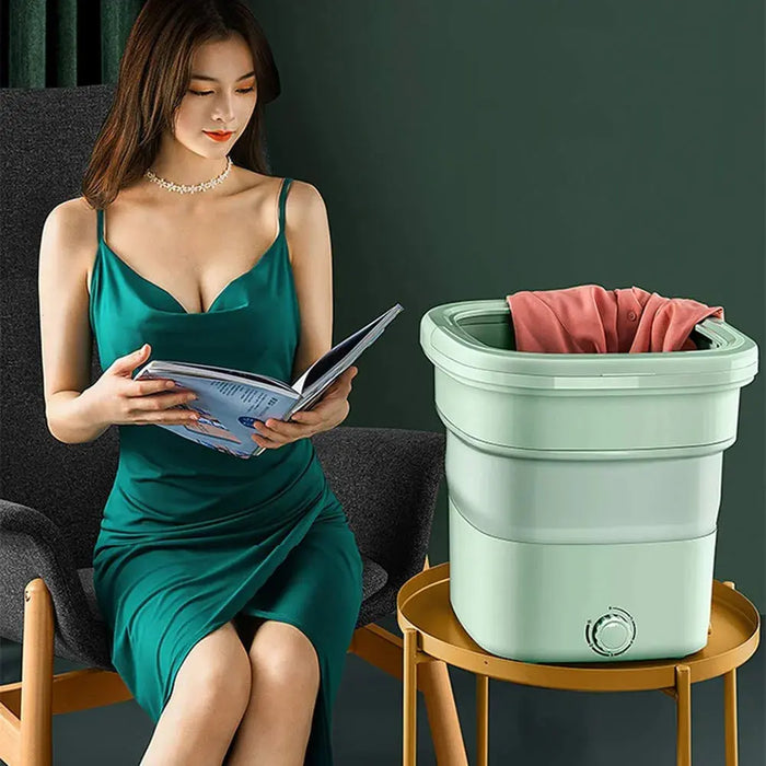 غسالة ونشافة للملابس قابلة للطي Folding Washing Machine 3.95-4.02kg -  