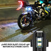 ضوء للدراجات النارية قابلة للشحن motorcycle strobe lights -  