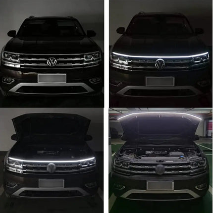 ضوء ليد لزينة السيارة 1.8 متر car led hood lights  مستلزمات واكسسوارات السيارة