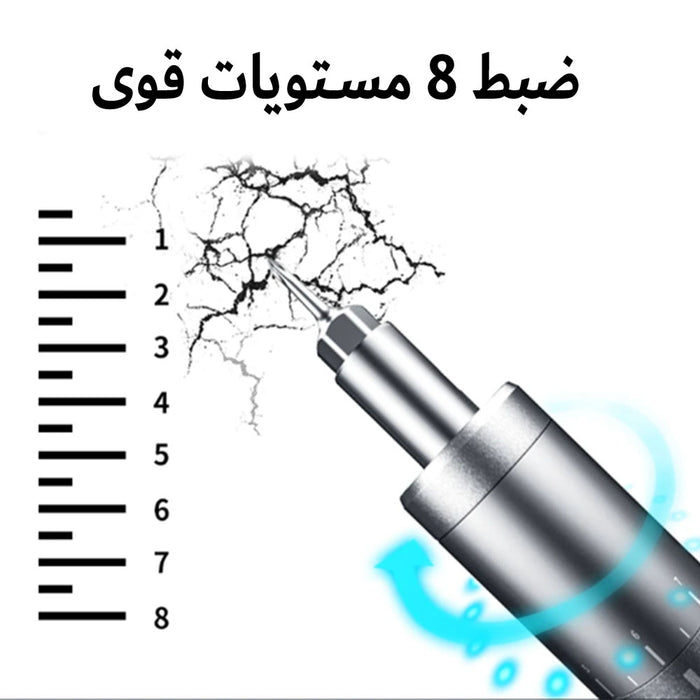 مفك براغي شحن مع محول وشاحن TBK Charging screwdriver with adapter and charger  عدد صناعية وصيانة