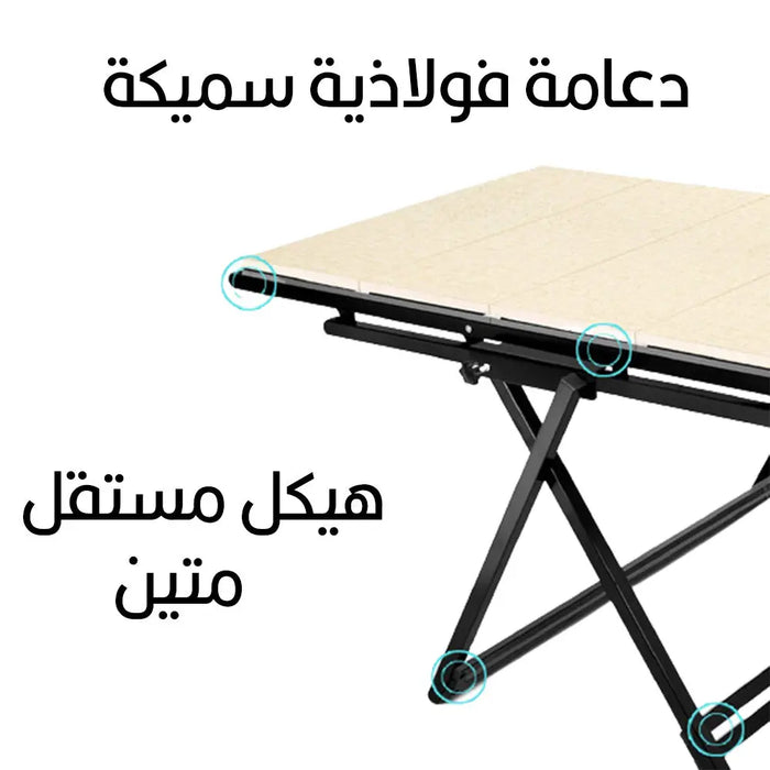 طاولة تتحول إلى أرفف 5 طبقات Table converts into 5 tiers shelves  أدوات منزلية