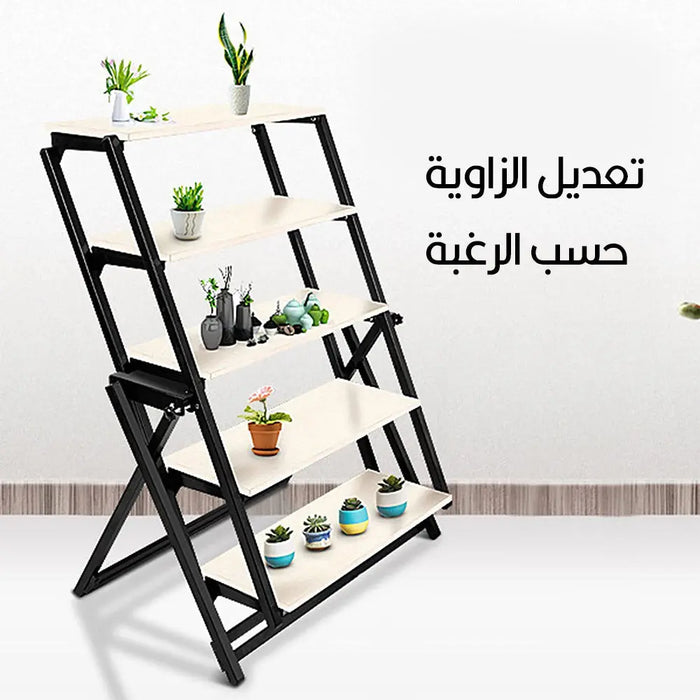 طاولة تتحول إلى أرفف 5 طبقات Table converts into 5 tiers shelves  أدوات منزلية