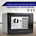 خزنة نقود متعددة الإستخدام Digital Electronic Security Safe Box T-17 -  