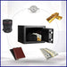 خزنة نقود متعددة الإستخدام Digital Electronic Security Safe Box T-17 -  