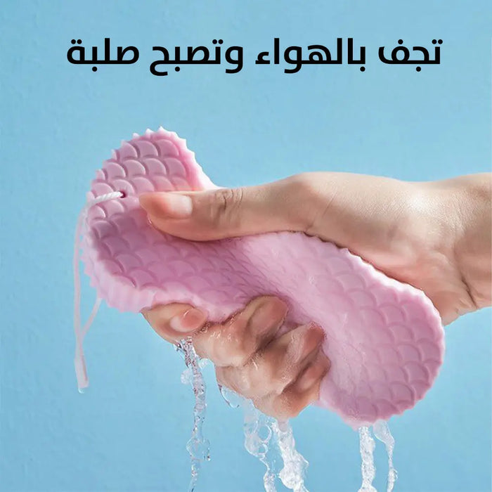 إسفنجة إستحمام تنظيف الجسم للكبار والصغار Body cleaning bath sponge -  