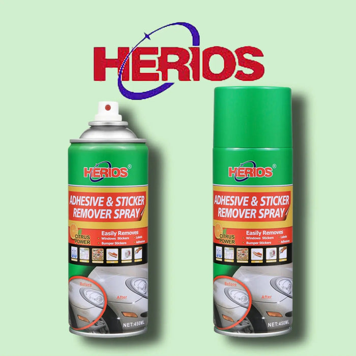 بخاخ مزيل اللواصق Herios Adhesive And Sticker Remover 450ml -  