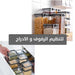 مرطبانات لتنظيم البقوليات والحبوب - Food Storage Container Set -  