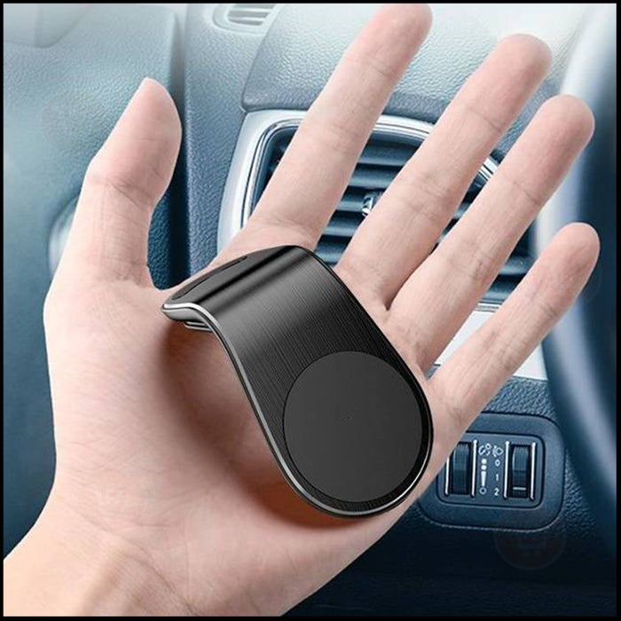 ستاند موبايل مغناطيسي يثبت على مكيف السيارة magnetic car holder  مستلزمات واكسسوارات السيارة